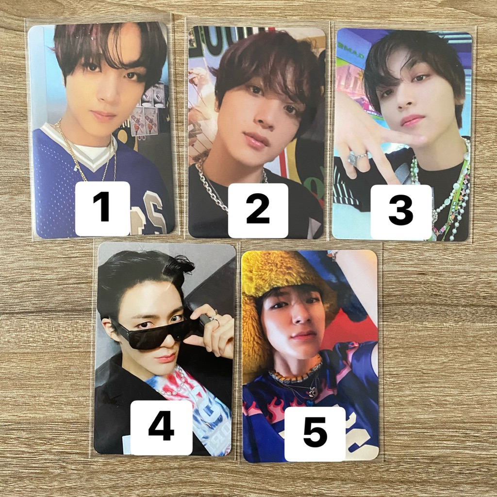 [READY STOCK] NCT HAECHAN JENO PHOTOCARD OFFICIAL pc nct dream jaemin jaehyun renjun chenle jisung m