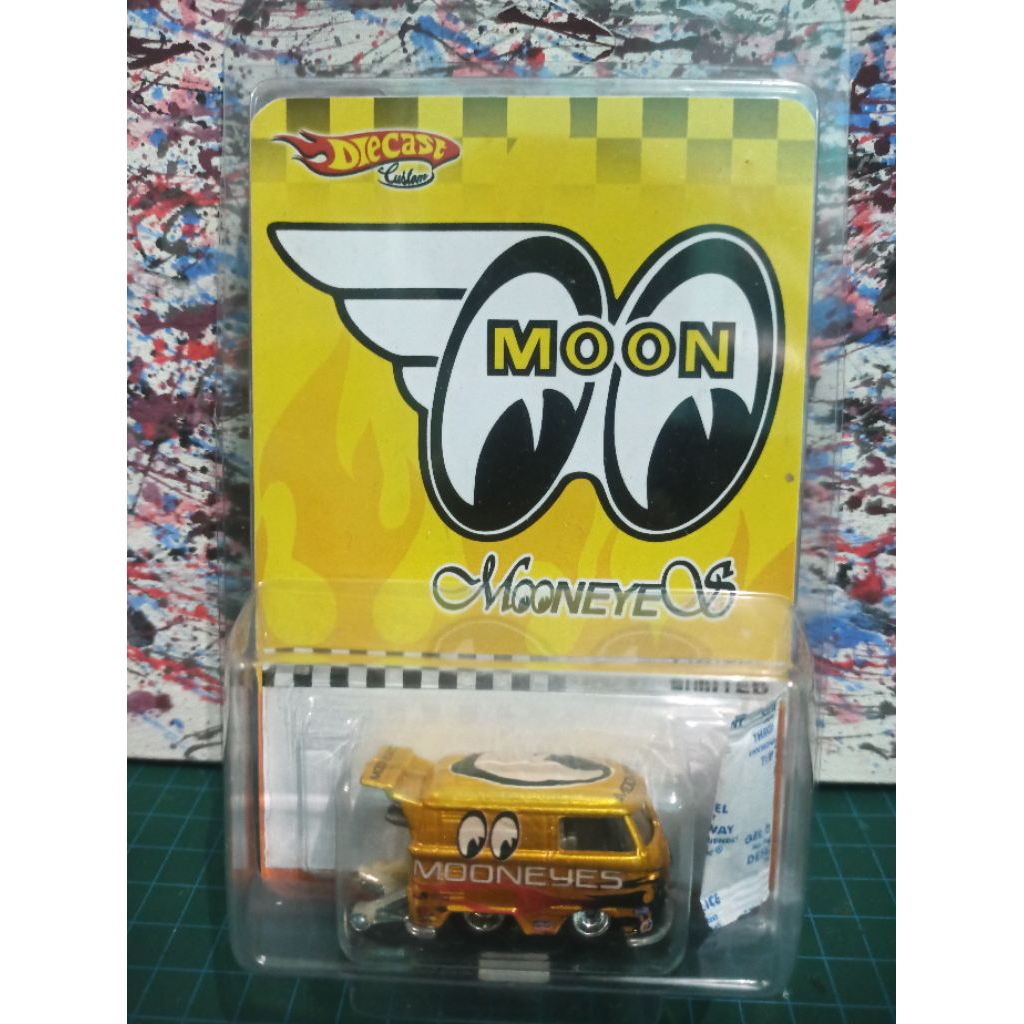 HOTWHEELS KOOL KOMBI MOON EYES CUSTOM