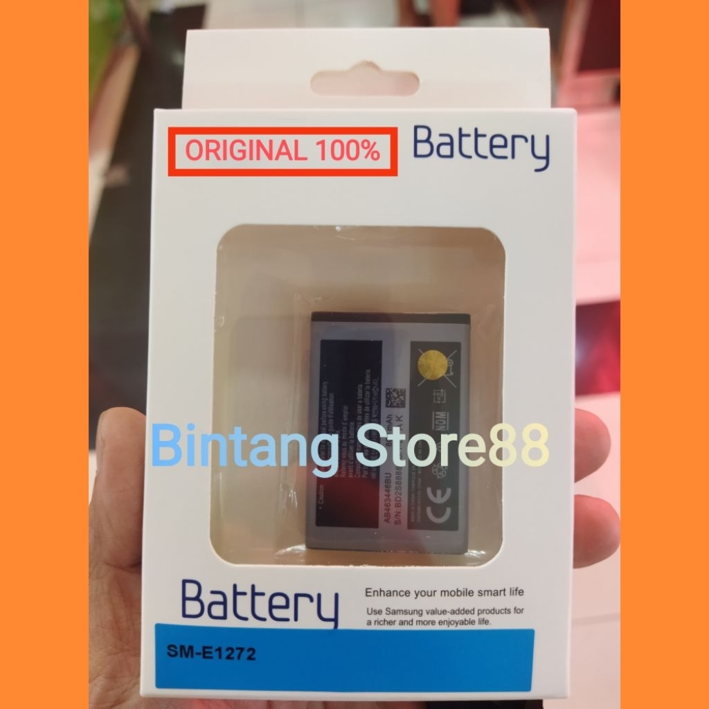 Batre Baterai Ori SAM Lipat GT E1272 GT-E1272 GT-E1195 Original 100%