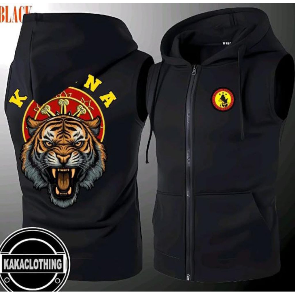 VEST ZIPPER KRESNA HITAM INTELKAM