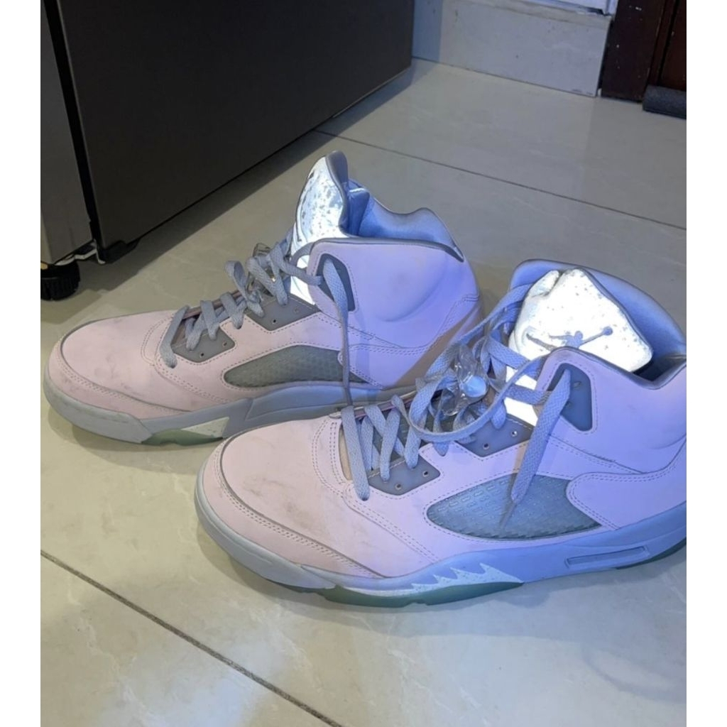 Preloved Nike airjordan V pastel regal pink