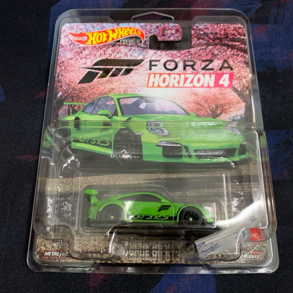 hot wheels premium forza horizon 4 porsche 911 gt3 rs