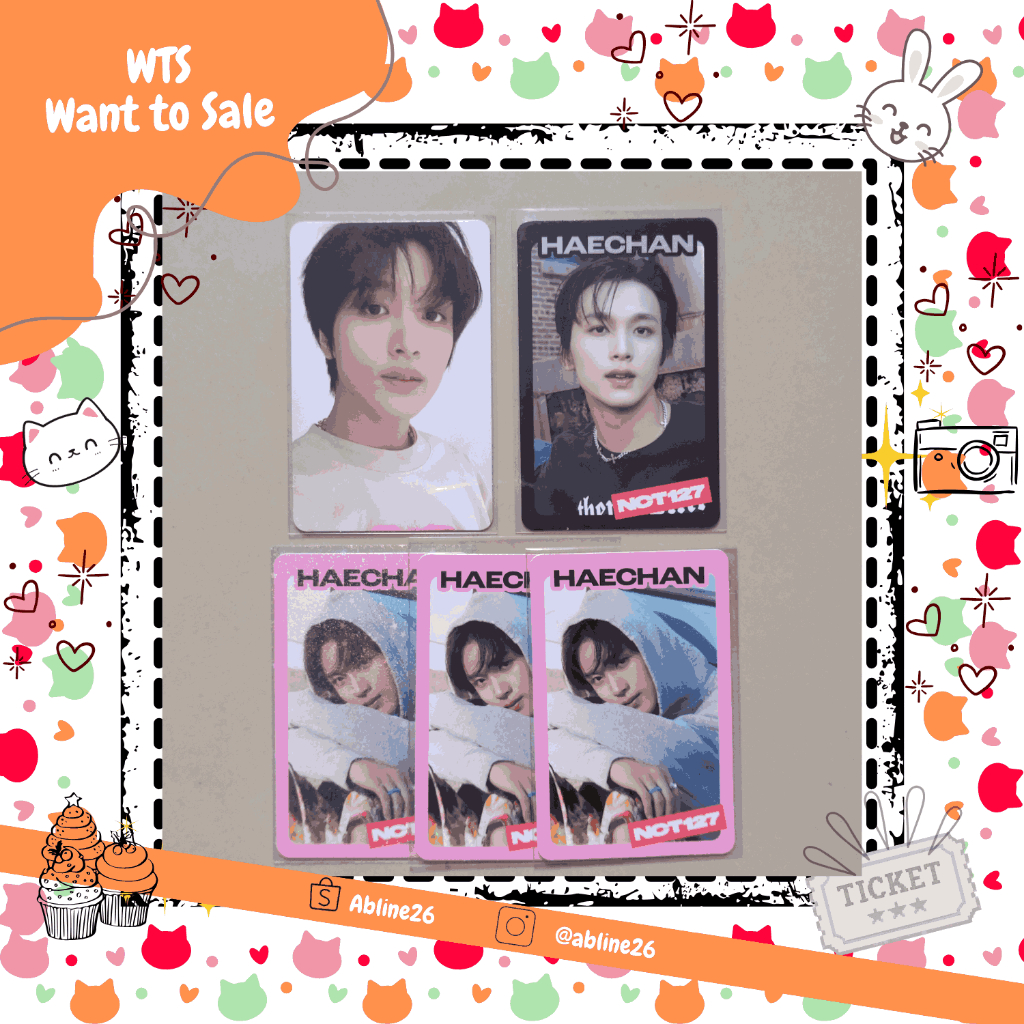 PC Official Haechan Ay-yo Pob Synnara & TC Ayyo Black - Pink
