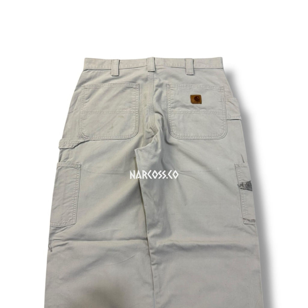 2019' Carhartt Pants Carpenter B151 TAN Loose Original Fit  kode - K268 size 32-33 (34x32)