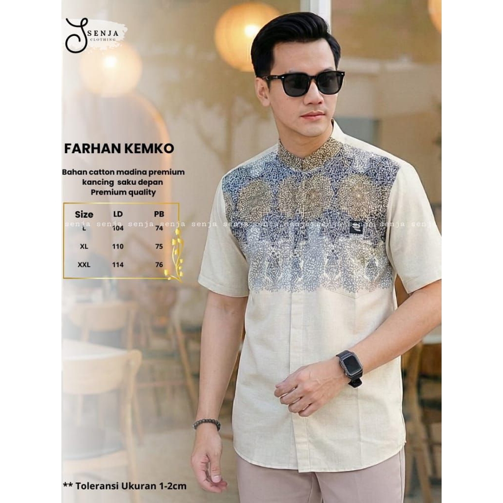 Farhan Kemko Atasan Pria Muslim