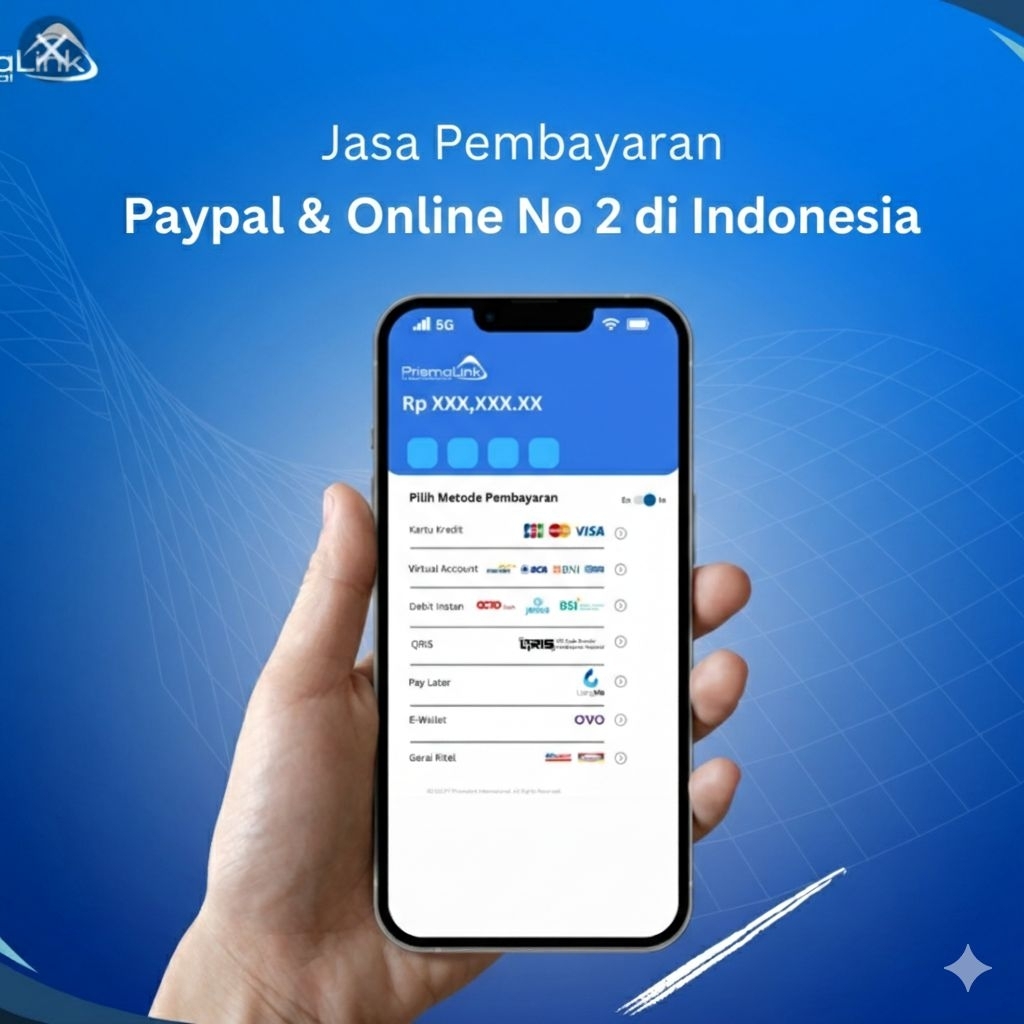 Jasa Pembayaran paypal & online terbaik