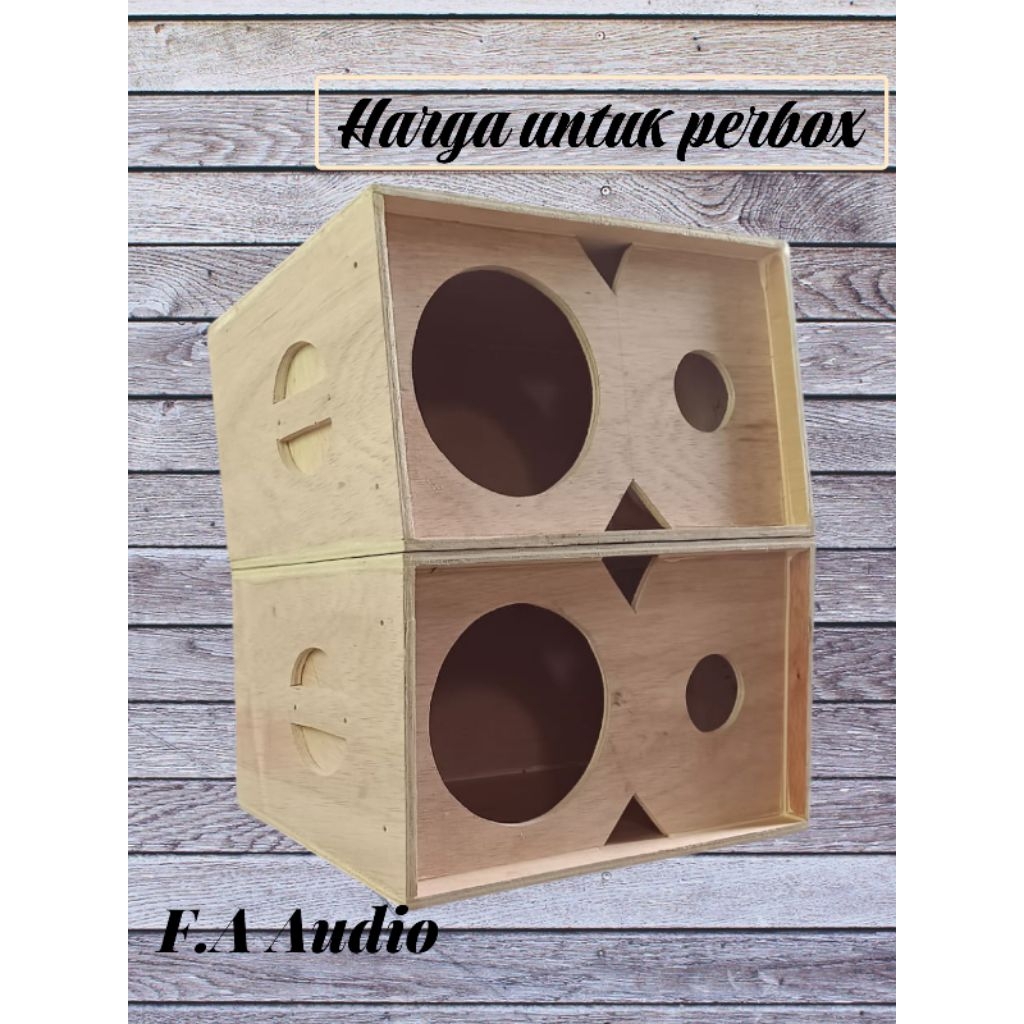 Box Speaker Line Array Sigle 6 inch