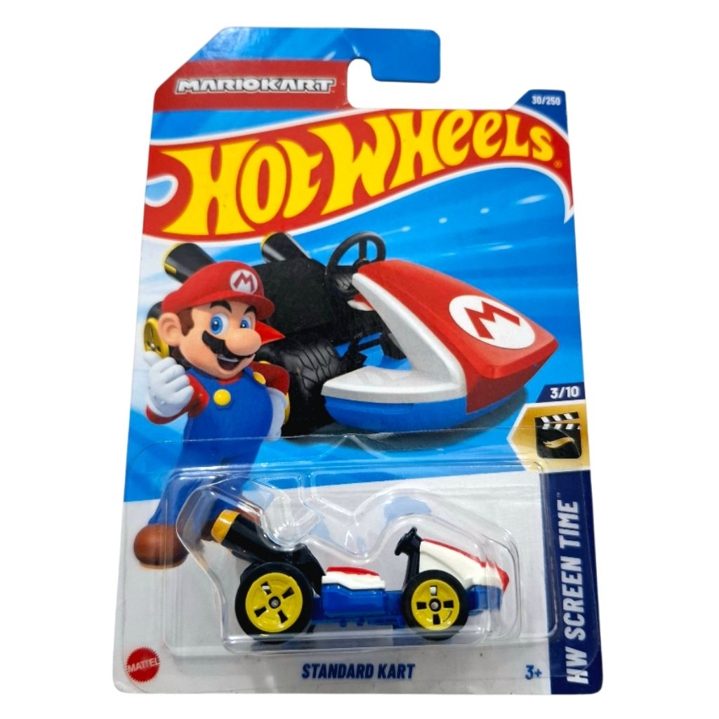 Hot Wheels Mariokart Standard Kart Screen Time