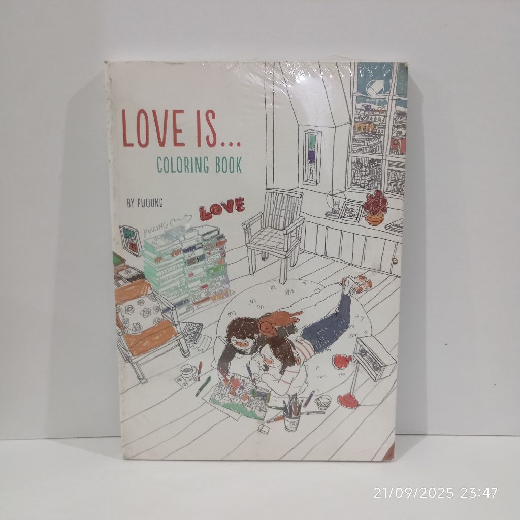 Buku Puuung - Love Is Coloring book