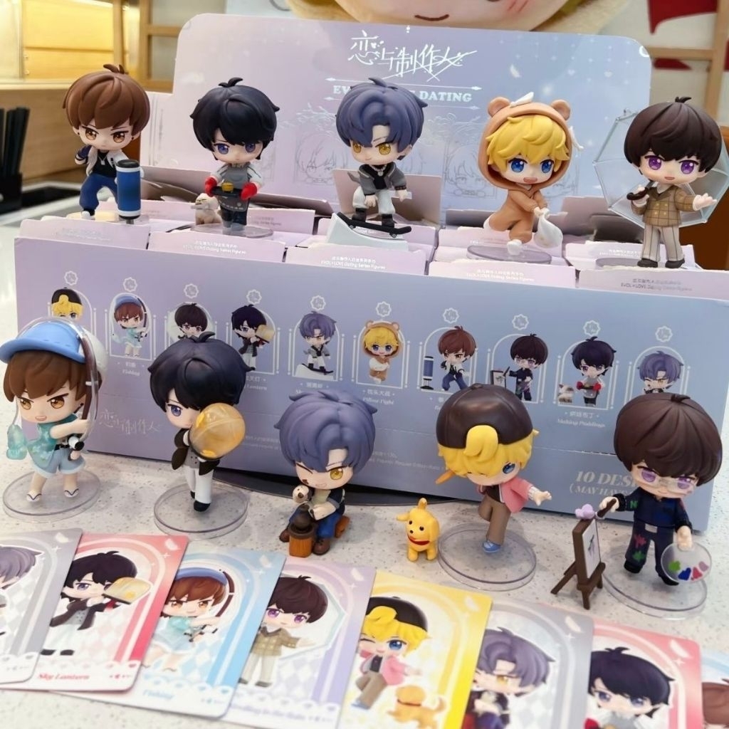 POPMART Love And Producer Evol X Love Dating Series Action Figure Display Mystery Blind Box