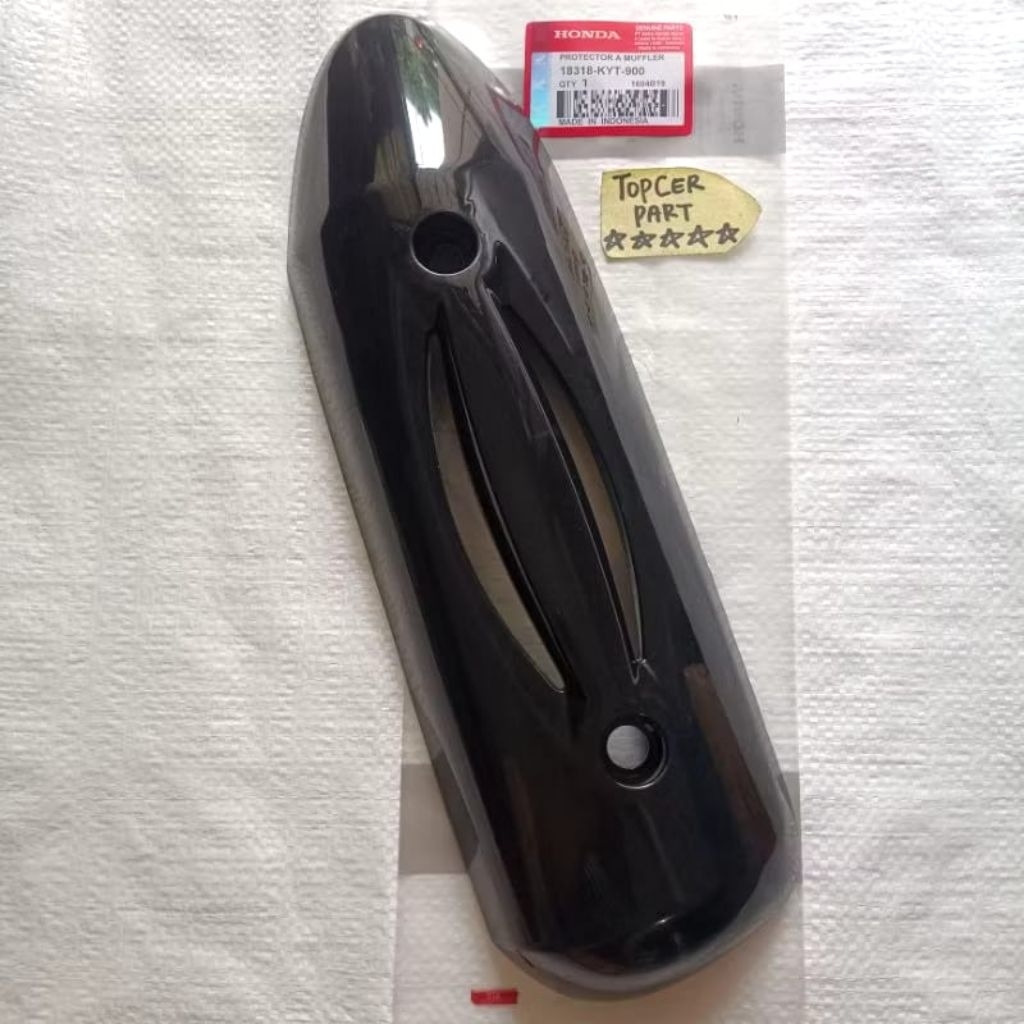 Tutup Knalpot Scoopy Karbu Pelindung Knalpot Safety Knalpot Scoopy Lama Ori Oem KYT FREE BUBBLE WRAP
