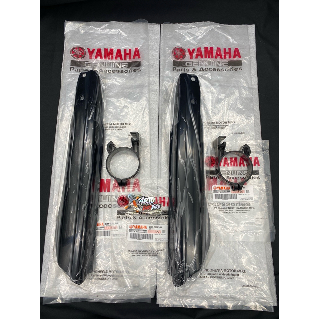 protektor shock depan wr 155 original, cover shock depan WR 155 original, pelindung shock depan WR 1