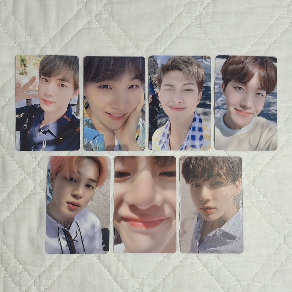 [Clearance Sale] Set Photocard PC BTS Namjoon Seokjin Yoongi Hoseok Jhope Jimin Taehyung V Jungkook 