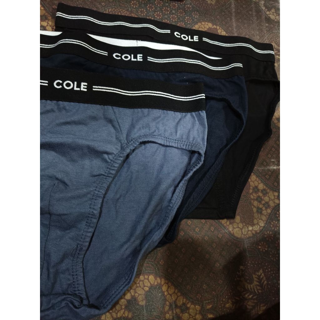 celana dalam pria bahan katun Cole ori