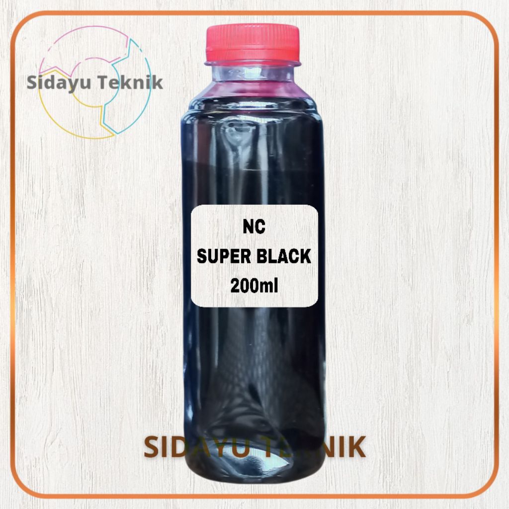 Cat NC Super Black Hitam 200ml