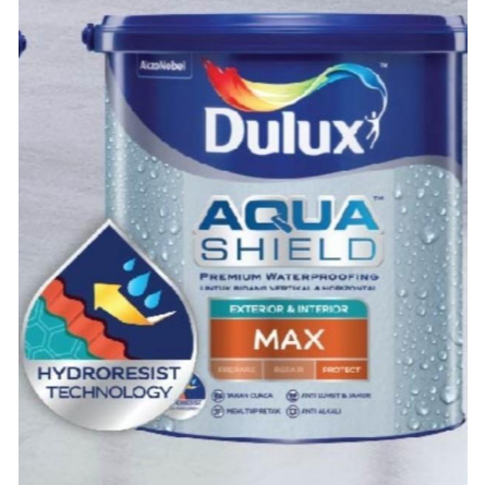 DULUX AQUASHIELD MAX CAT WATERPROOFING ANTI BOCOR 20KG(PAIL)/BISA REQUEST WARNA/KHUSUS INSTAN