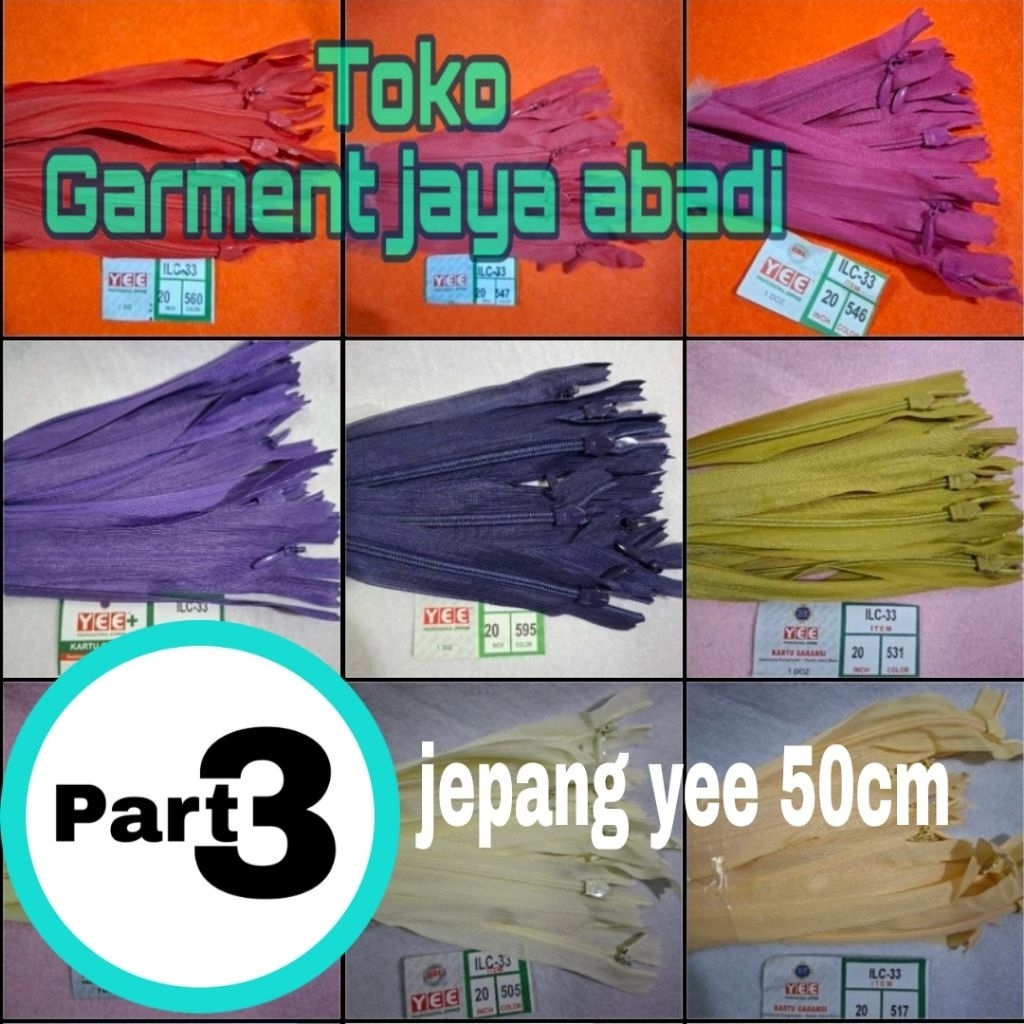 Resleting jepang yee 20"/50cm/lusin