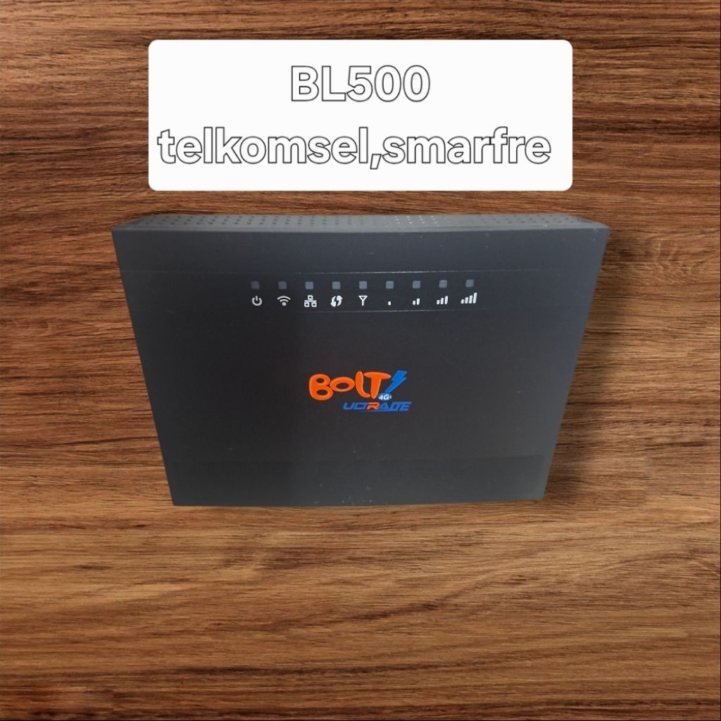 Modem Bolt BL500 unlock tinggal pake+adaptor