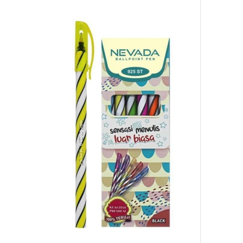 Pulpen Ulir Nevada / Ballpoint Pen Nevada 925 ST