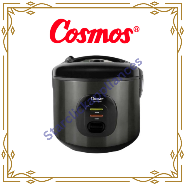 COSMOS Rice Cooker | Magic Com CRJ 3301 NB / CRJ 3301NB / CRJ3301NB [1,8 Liter] [Garansi Resmi]