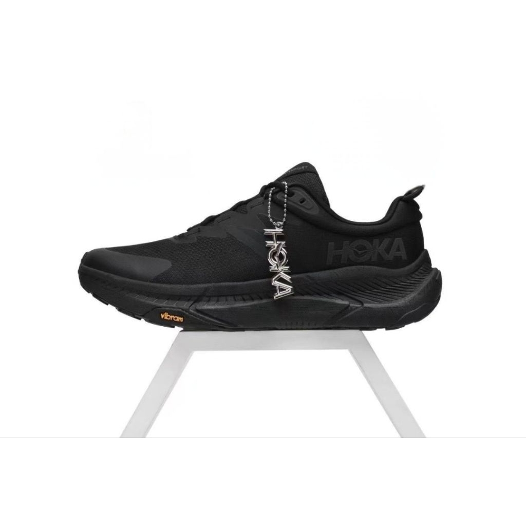 sepatu running Hoka One One Transport "Full Black"