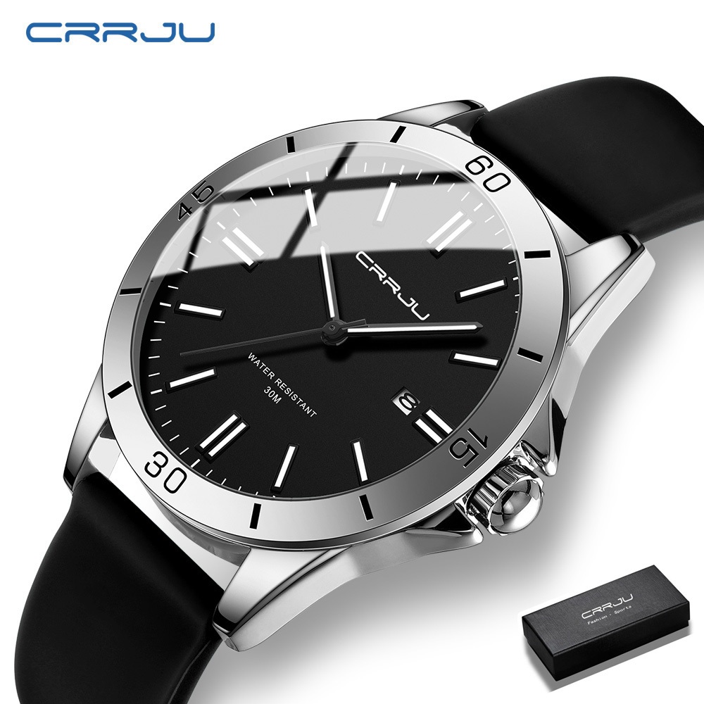 CRRJU Jam Tangan Pria