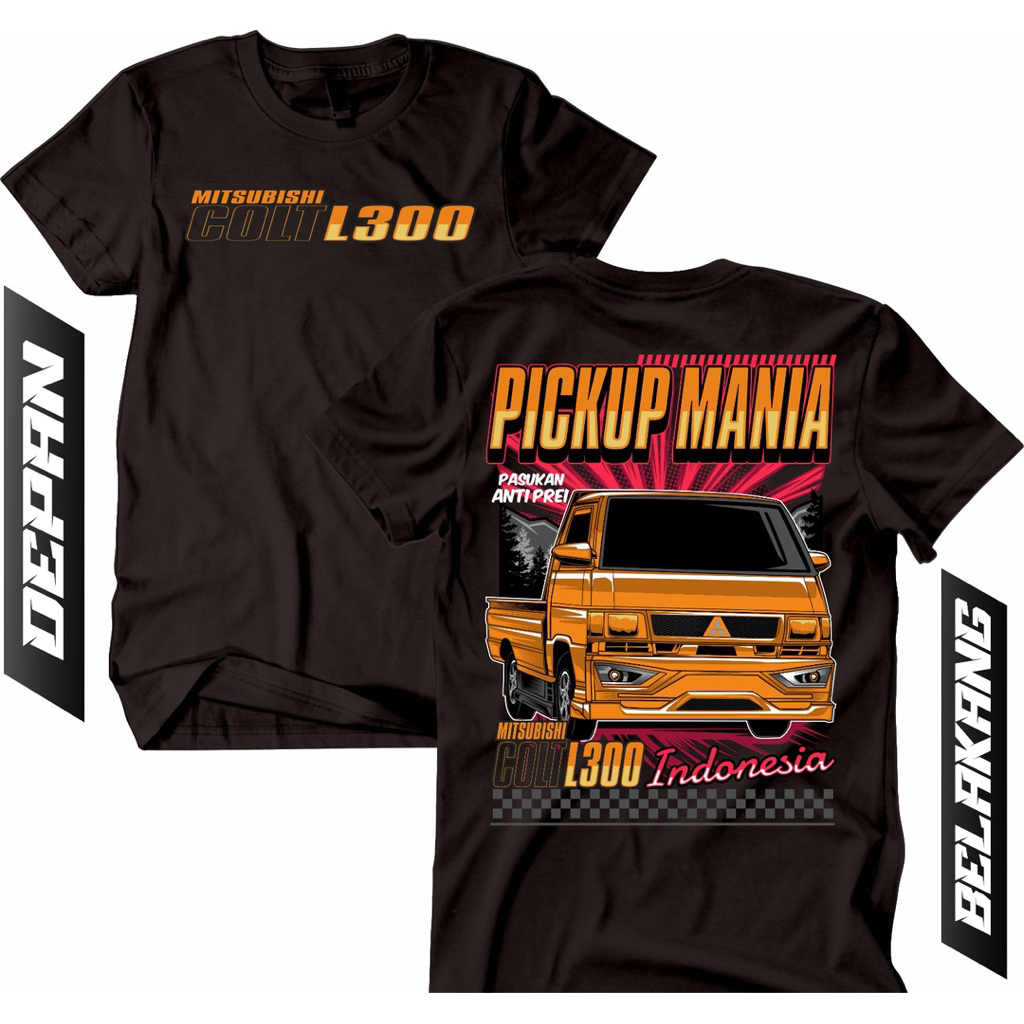 kaos L300 gratis topi T-shirt kaos L300 gratis topi