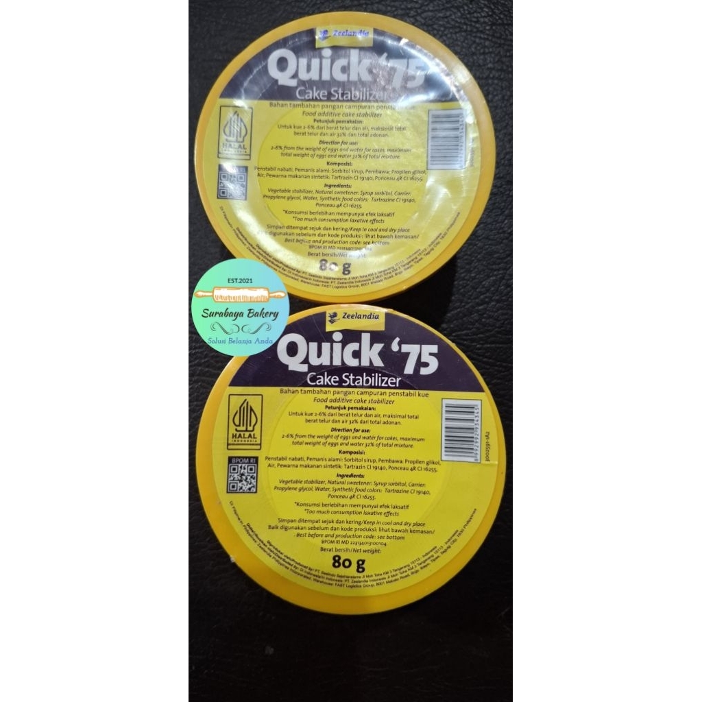 Quick 75 Zeelandia 80Gr