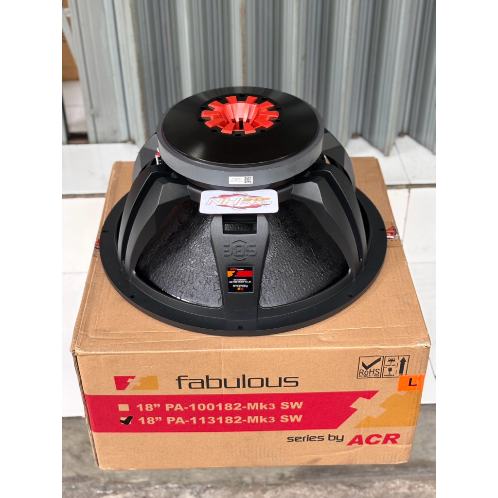 SPEAKER ACR FABULOUS 18IN 113182 ORIGINAL ACR FABULOUS 113182 ACR FAB 113182 ACR FABULOUS  18IN 18 I