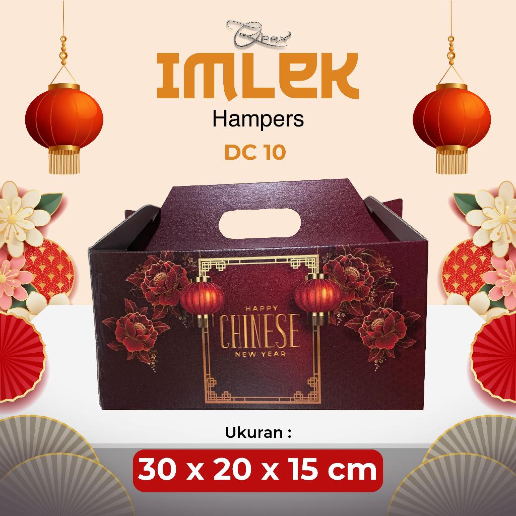 Box Parcel Imlek 30x20x15 cm – Dus Hampers CNY Motif Imlek