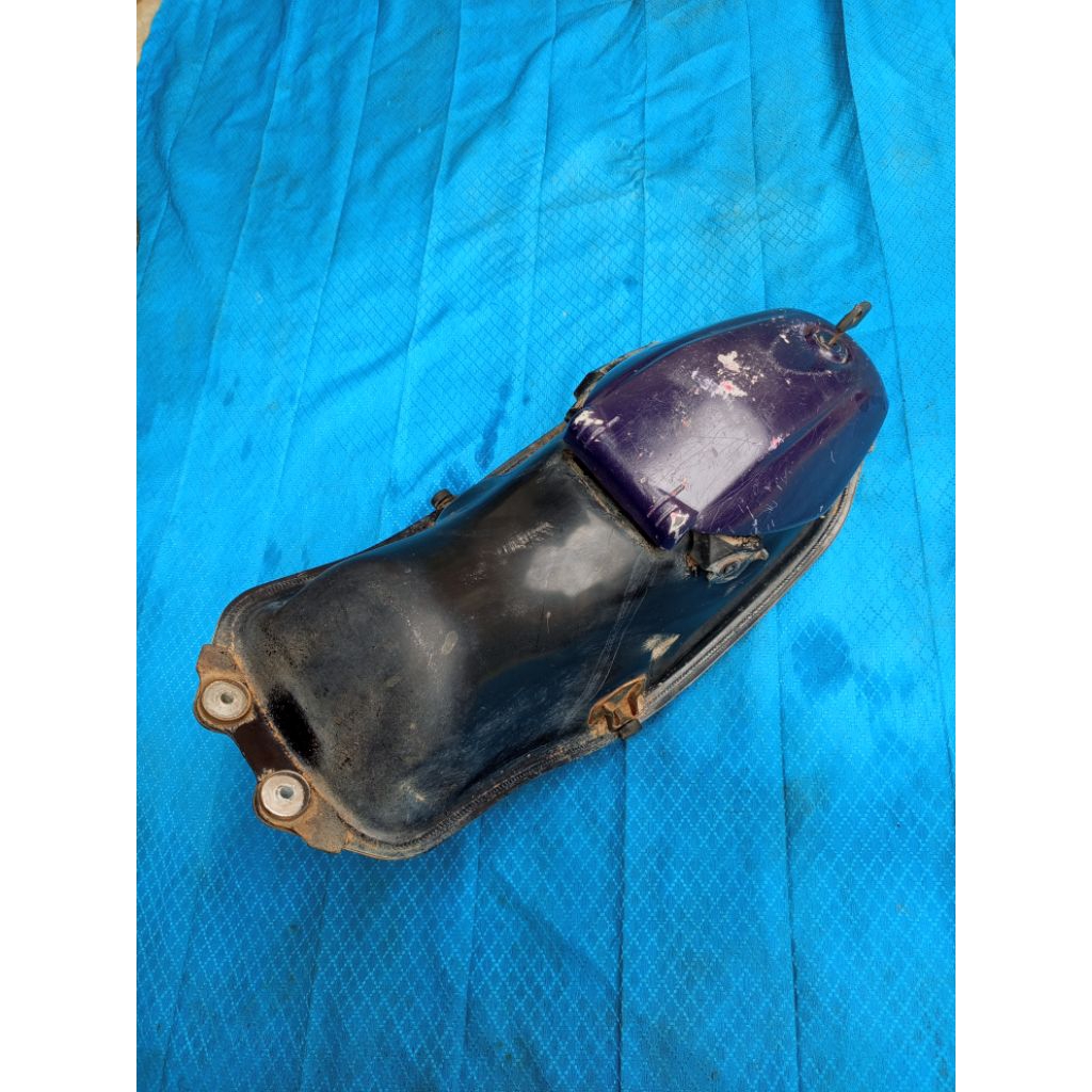 tangki Kawasaki athlete 125 Original / tangki bensin Kawasaki athlete Original copotan