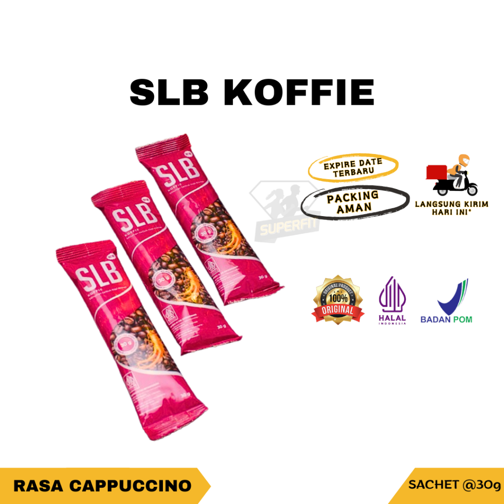 KOPI SLB KOFFIE SLB MAN Sachet Ecer Per Saset Minuman Ginseng BPOM HALAL