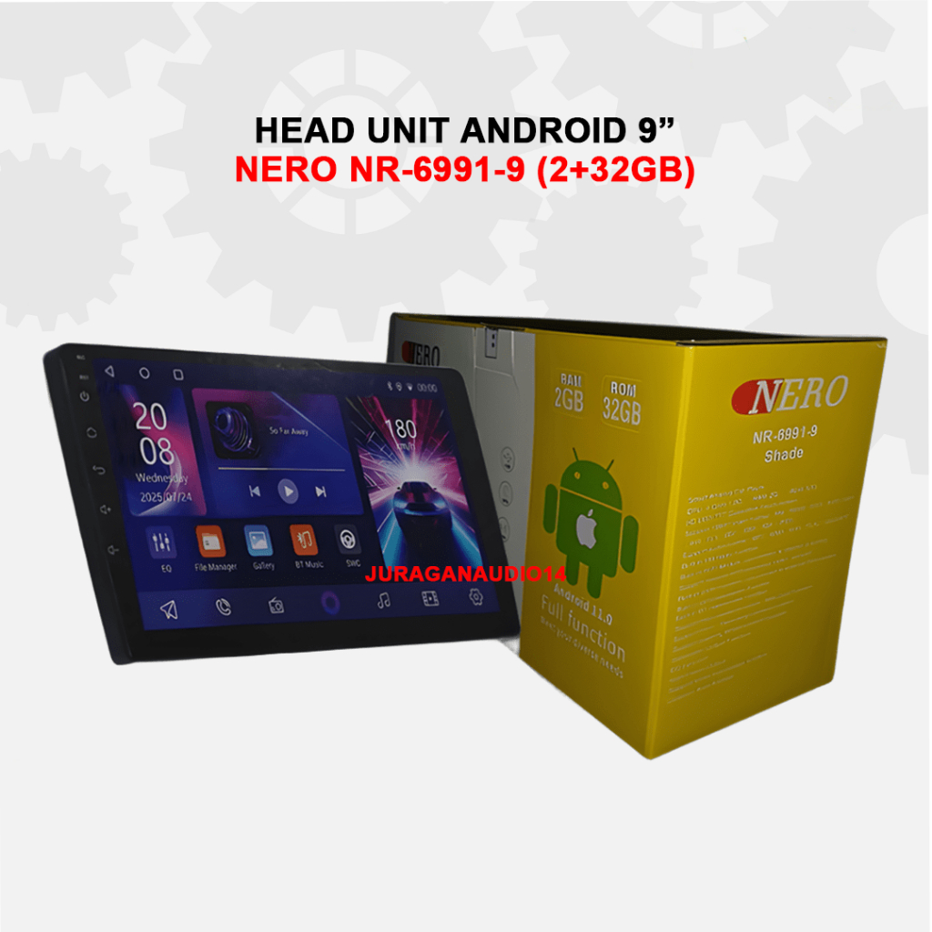 HEAD UNIT ANDROID NERO NR-6991-9 (2+32GB)