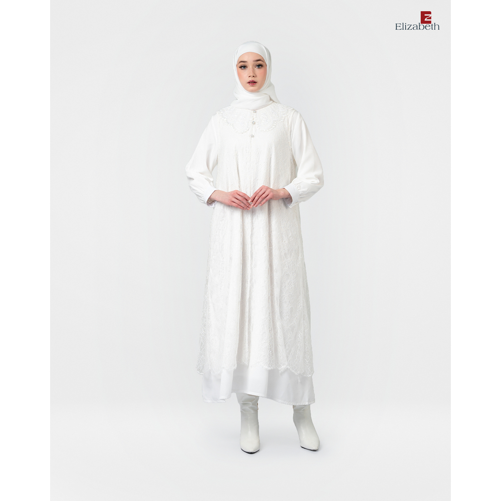 Pre Order Elizabeth Raya Edition - Gamis Brokat | Radiance Heirloom 0595-2132