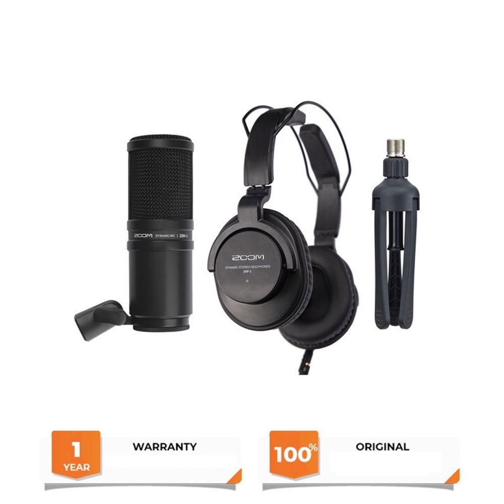 Zoom ZDM-1 Podcast Mic Pack