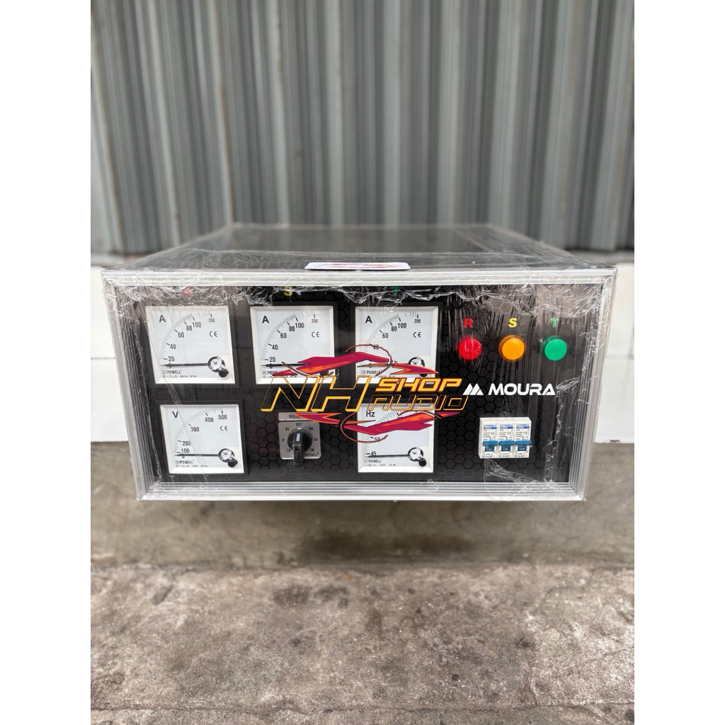 Panel Genset 3 phase Moura  Panel Listrik 3 Phase Lengkap Moura  panel listrik 3 phase 60 kva  Panel