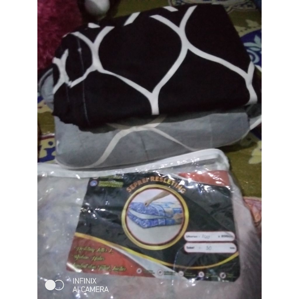 sprei resleting pl set 2 Sarban dan 2 sargul