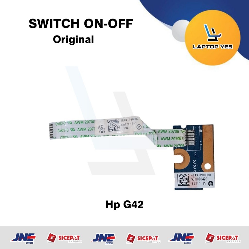 Tombol Switch On Off Laptop HP G42 Original