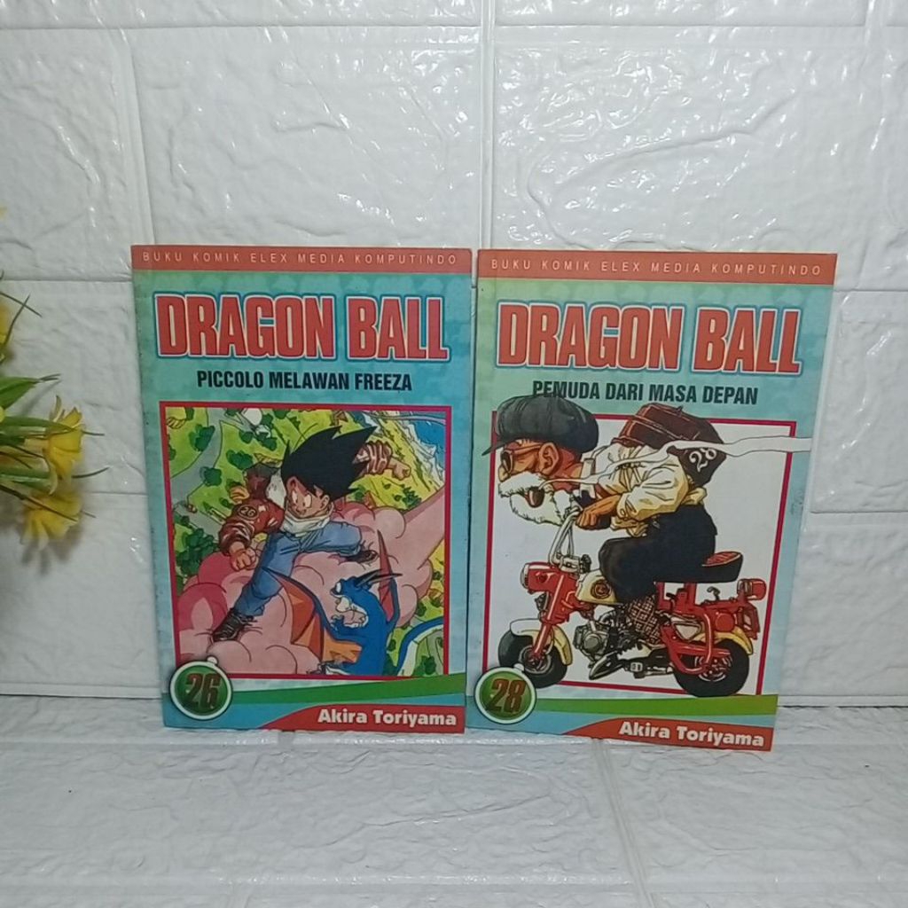 komik cabutan Dragon Ball vol 7-25 (segel) 26 28 new cover hijau tosca