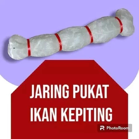 Pukat Ikan/Jaring Ikan Cap Kepiting TATE 1"(inch) - 0.15 x 100 mata x 100 yard