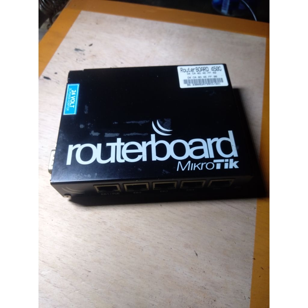 mikrotik Rb450G second pemakaian sendiri