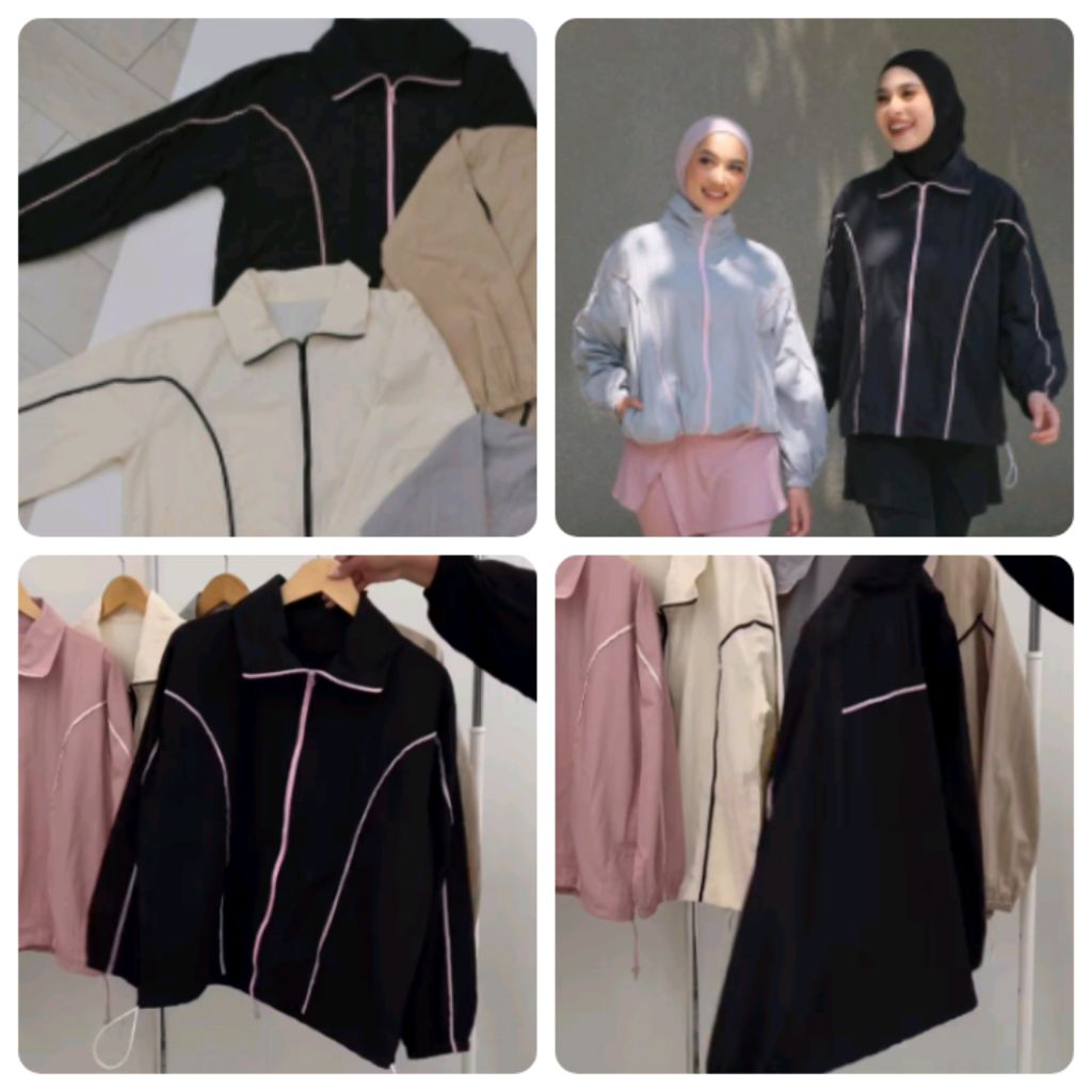 Jaket Sportwear Vanilla Hijab