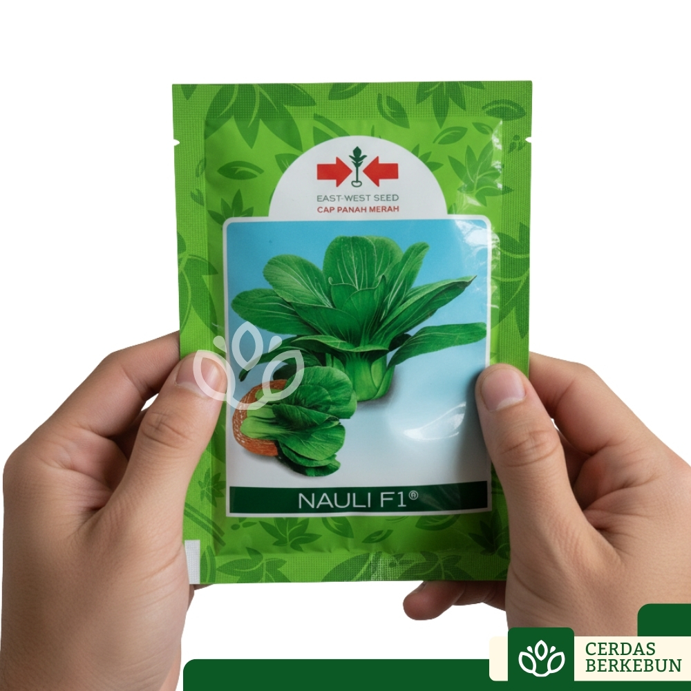 Cap Panah Merah Nauli F1 Benih Unggul Sawi Pakcoy