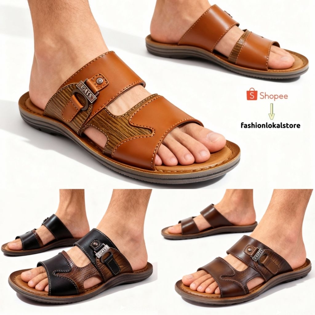GATS Sandal Casual Pria Article SL - 902 | Sandal GATS Original
