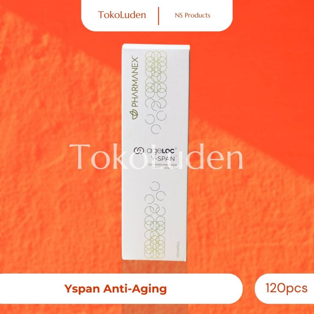 EXP 12/26 Yspan Anti Aging Suplemen Daya Tahan Tubuh Pharmanexx Agelocc Nu Skinn