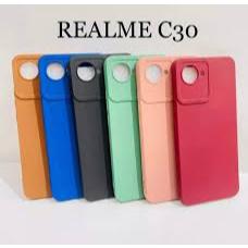 Softcase Casing Realme C30 NARZO 50i Prem Silikon ProCamera Pelindung Belakang HP Camera Full cover
