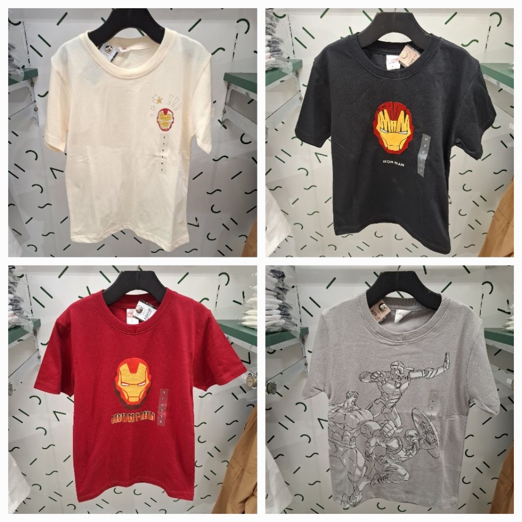 Marvel Baju Kaos Lengan Pendek Anak Laki Laki Original