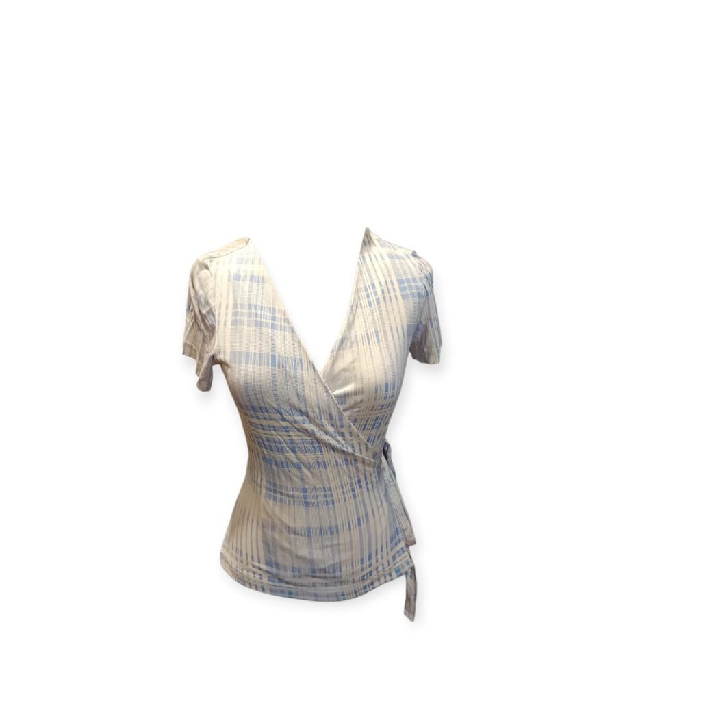 Diane Von Furstenberg White Blouse