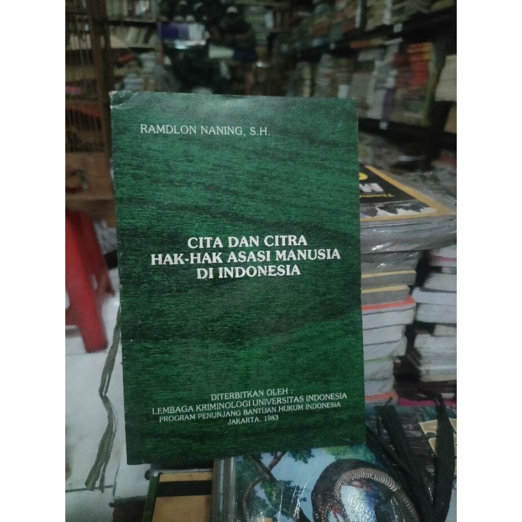 Buku RAMDLON NANING , S.H CITA DAB CITRA HAK-HAK MANUSIA DI INDONESIA . t179