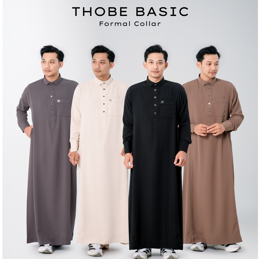 DNINE THOBES - Jubah Pria Basic Series Twill Fusion